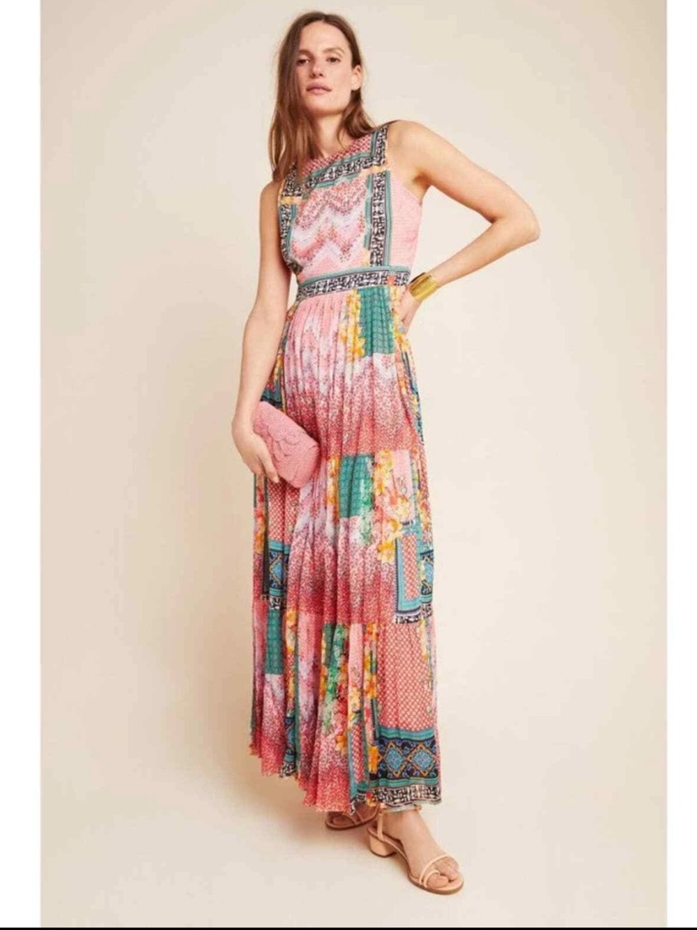 Bhanuti by Jyoti for Anthropologie Alessandra Maxi Dress